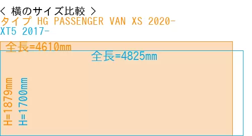 #タイプ HG PASSENGER VAN XS 2020- + XT5 2017-